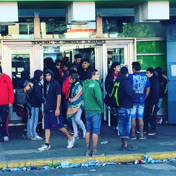 Incidentes en Olavarría: queman las boleterías de la terminal