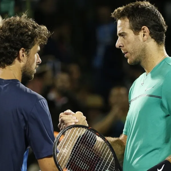 Juan Martín Del Potro ganó en Miami y ahora se enfrentará a Roger Federer