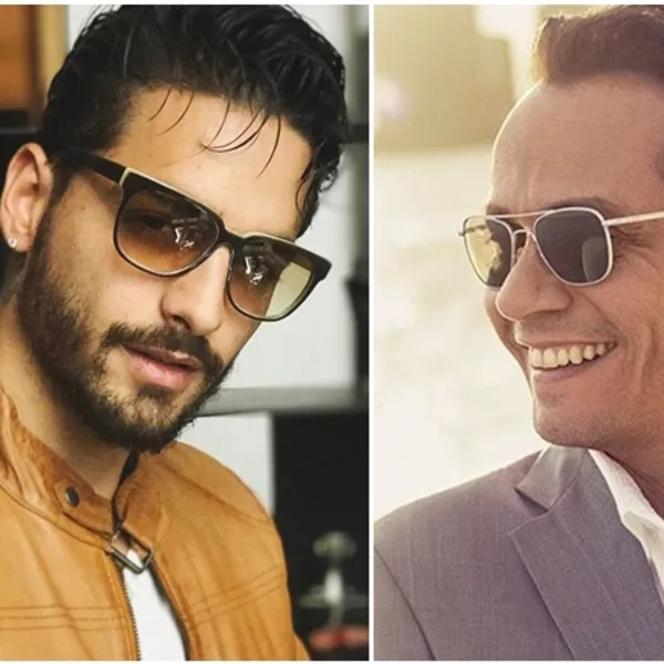 El polémico beso entre Maluma y Marc Anthony