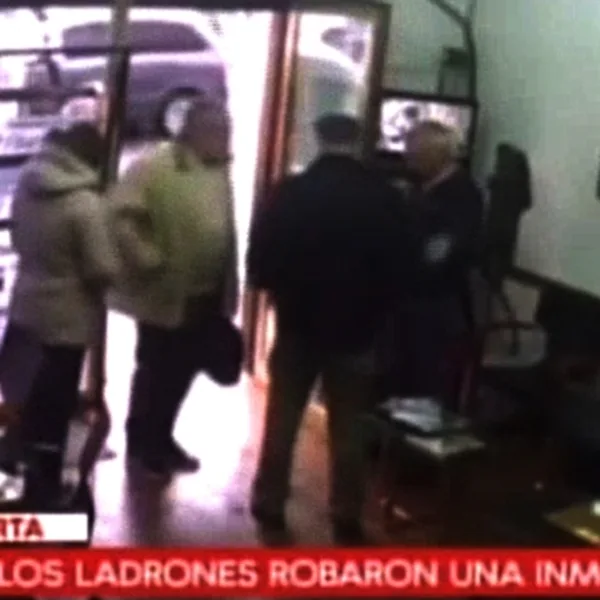 Abuelos ladrones: tres ancianos robaron una inmobiliaria en San Cristobal