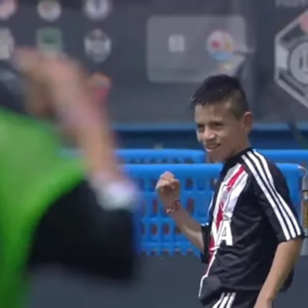 La joyita de River que tiene 11 años y la rompió ante Juventus