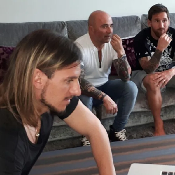La cumbre más esperada: Sampaoli se reunió con Messi