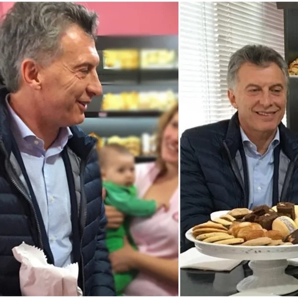 ¡Para chuparse los dedos! Mirá quién se comió las facturas que llevó Macri a las autoridades de la mesa