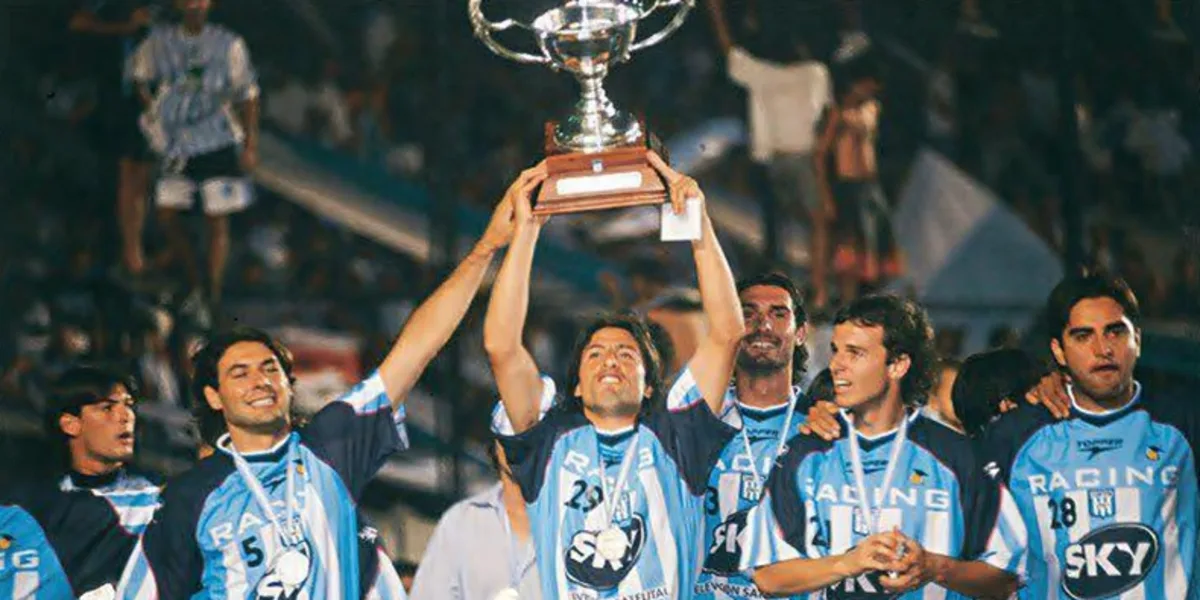 Trofeos De Racing 27 de diciembre: A 16 años del triunfo de Racing en el Torneo Apertura ...
