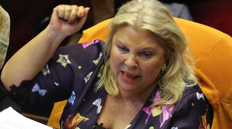Elisa Carrió se mostró enojada con el presidente por sus dichos Foto: NA