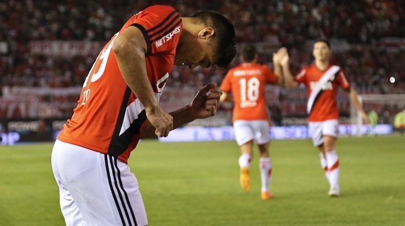 Teófilo Gutiérrez jugó en River entre el 2013 y 2015│Foto: NA