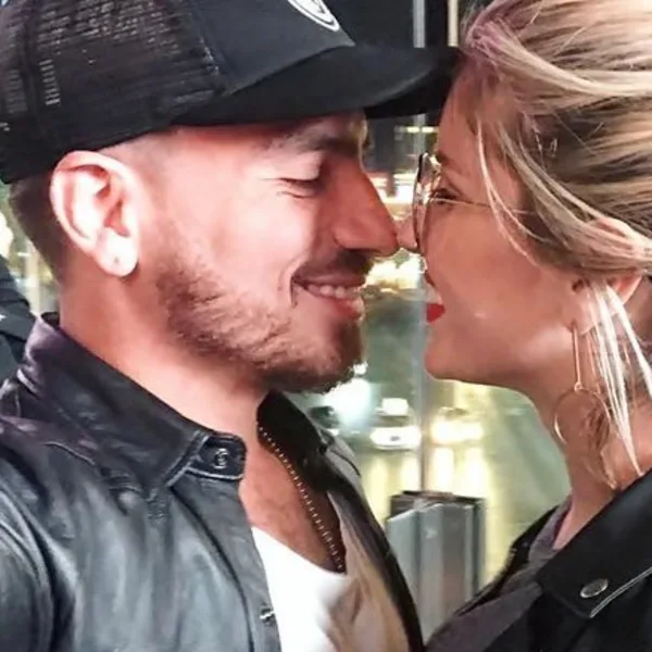 ¡Muy mimosos! La íntima postal de Laurita Fernández y Fede Bal
