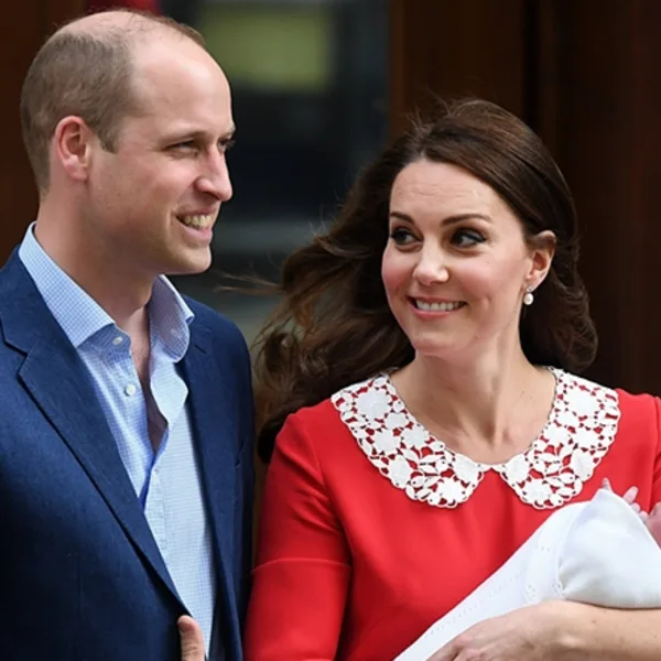 Se conocieron las primeras fotos del hijo de Kate Middleton y el príncipe William