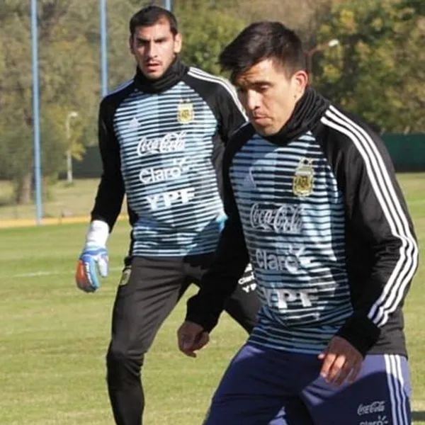 Nahuel Guzmán ya se entrena con la Selección Argentina