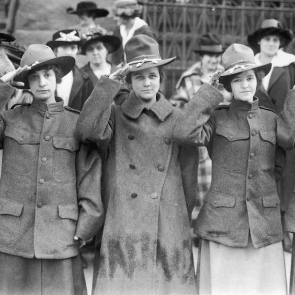 Alemanas, suecas y rusas celebraron su día en la antesala de la Primera Guerra Mundial