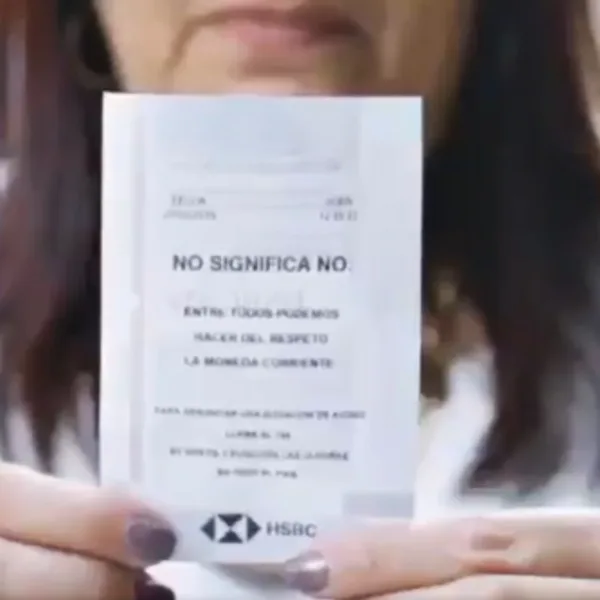 La campaña de un banco contra la violencia de género que se viralizó