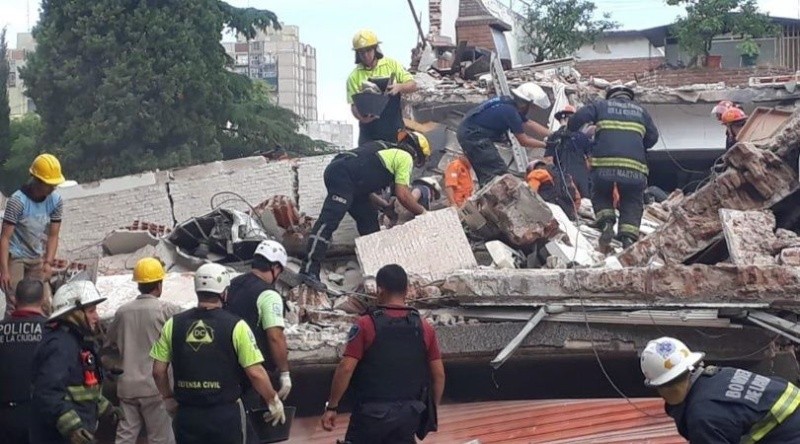 Derrumbe en San Cristóbal