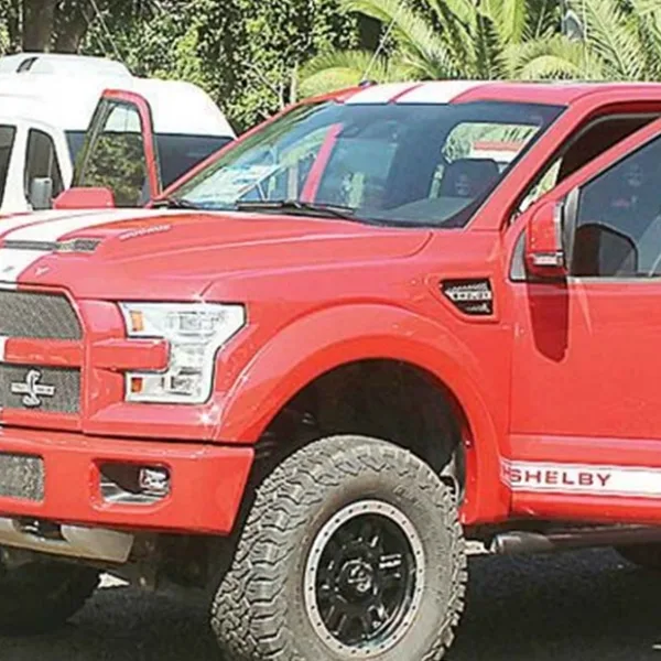 Subastarán una Ford Shelby F-150 que fue utilizada por el Cártel del Pacífico