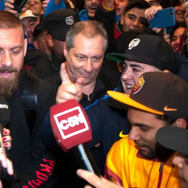 El curioso papel con el que De Rossi se enteró de la victoria de Boca