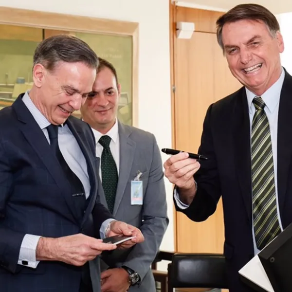 Pichetto se reunió con Bolsonaro: "Manifestó afecto por Macri"