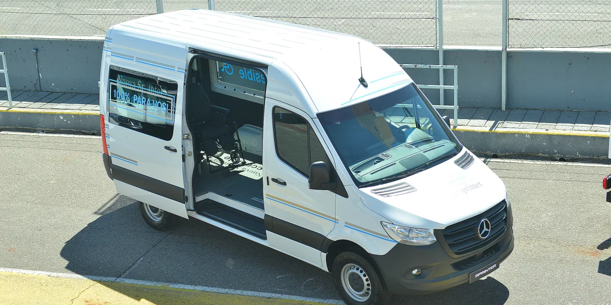 La nueva Mercedes-Benz Sprinter creada para personas con movilidad ...