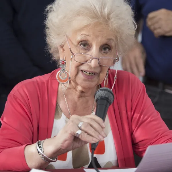 Estela de Carlotto sobre funcionarios del Gobierno: "Tendrían que ser juzgados y condenados"