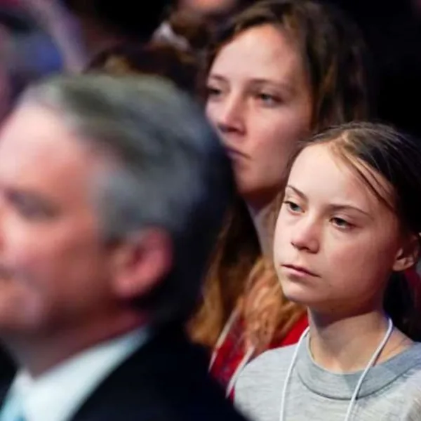 Greta Thunberg y Donald Trump se cruzaron en Davos por el cambio climático