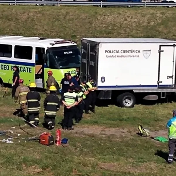 Vuelco en Ruta 2: parte médico, testimonios y el audio del acompañante del chofer
