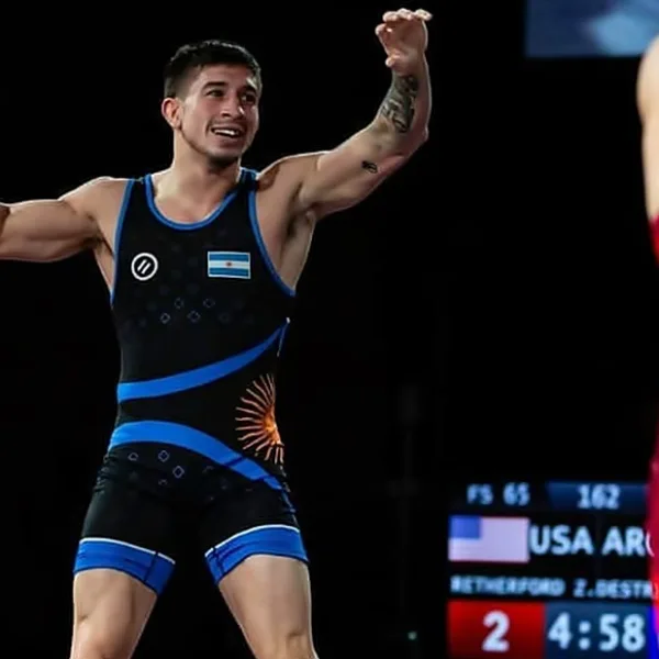 La histórica clasificación de un luchador argentino a los Juegos Olímpicos en plena pandemia