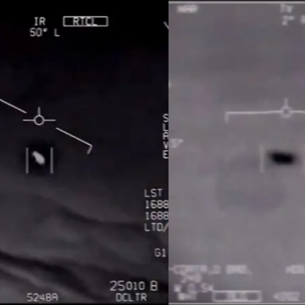 El Pentágono desclasificó tres videos en los que se ven ¿ovnis?