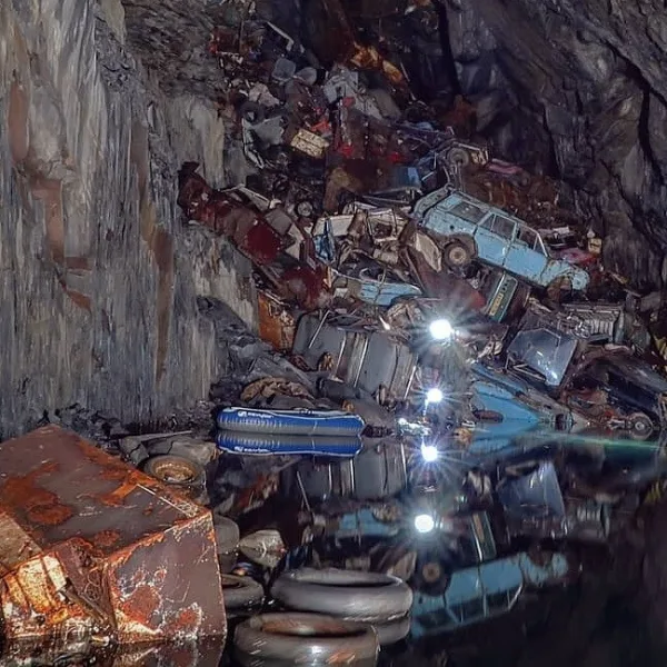 La Caverna de las Almas Perdidas: el cementerio de autos abandonados