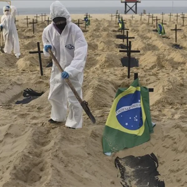 Brasil superó las 100 mil muertes y los tres millones de casos por ...
