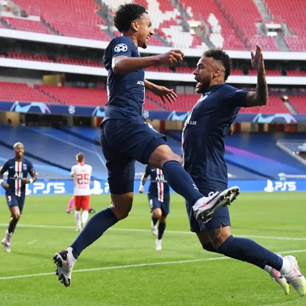 PSG goleó a Leipzig y es el primer finalista de la Champions League