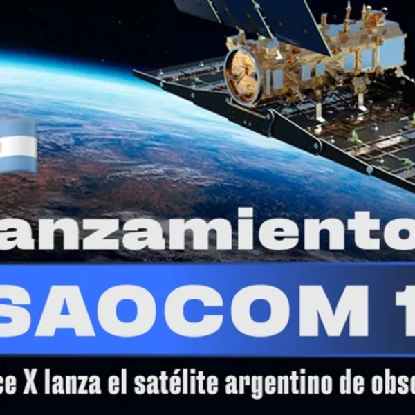 Reviví el despegue del satélite SAOCOM 1B