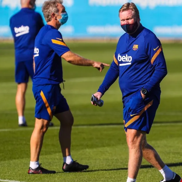 Sin Messi, Barcelona volvió a los entrenamientos