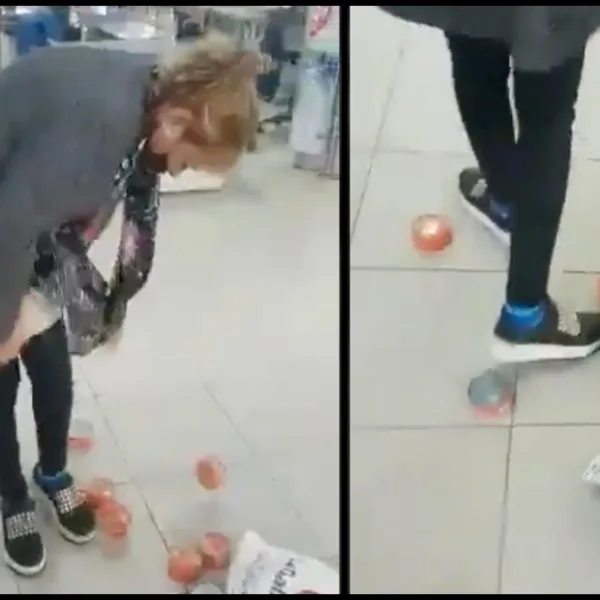 La encontraron robando atún y se enojó: "No vengo más a este lugar"