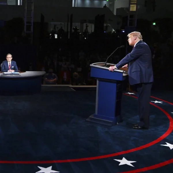 Trump y Biden se enfrentan esta noche en el último debate antes de las elecciones