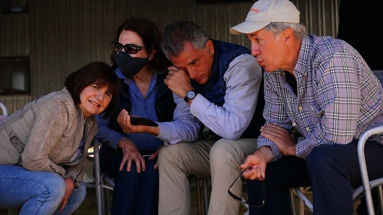 La ex ministra de Seguridad, Patricia Bullrich, y la familia Etchevehere, atentos al fallo judicial. | Foto: Infobae