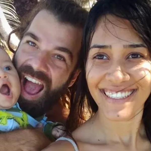 Derrumbe de un acantilado en la playa Pipa, en Brasil: murió una familia y su perro