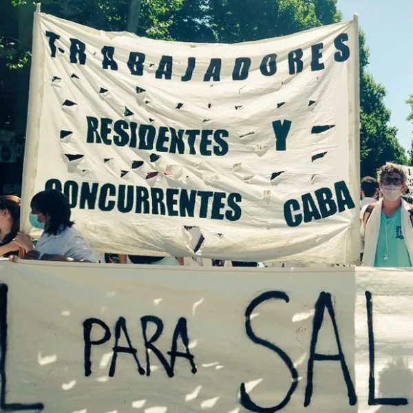 En medio de las protestas, falleció el jefe de obstetricia del hospital Ramos Mejía