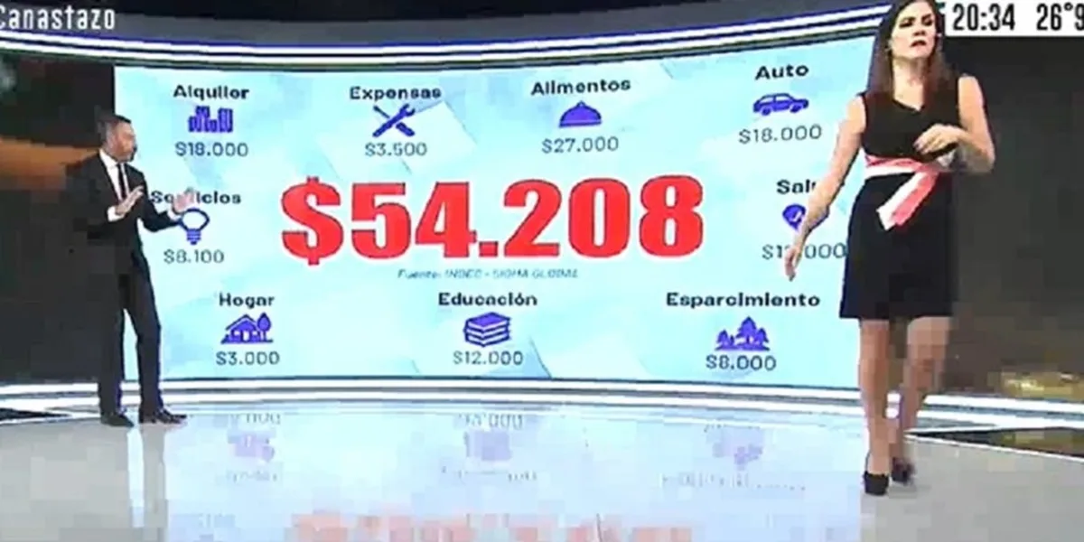 Una periodista de C5N se desmayó en vivo durante una presentación ...
