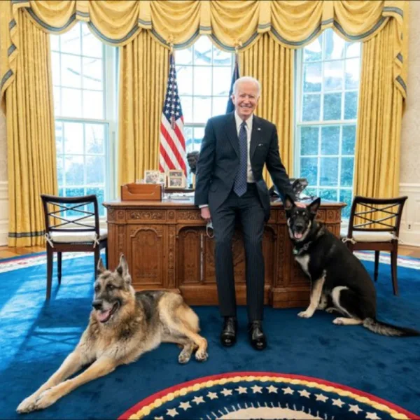 Echaron a los perros de Joe Biden de la Casa Blanca por comportamiento agresivo