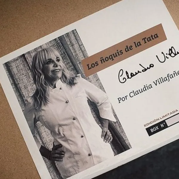 Claudia Villafañe vende los "Ñoquis de la Tata"