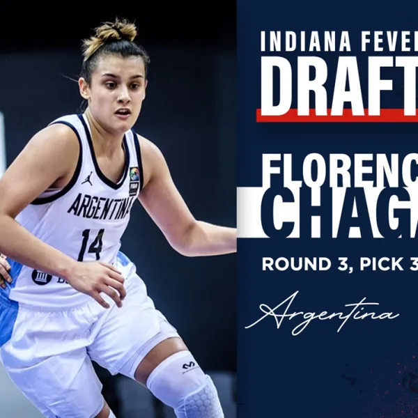 Florencia Chagas es la primera argentina seleccionada para la WNBA