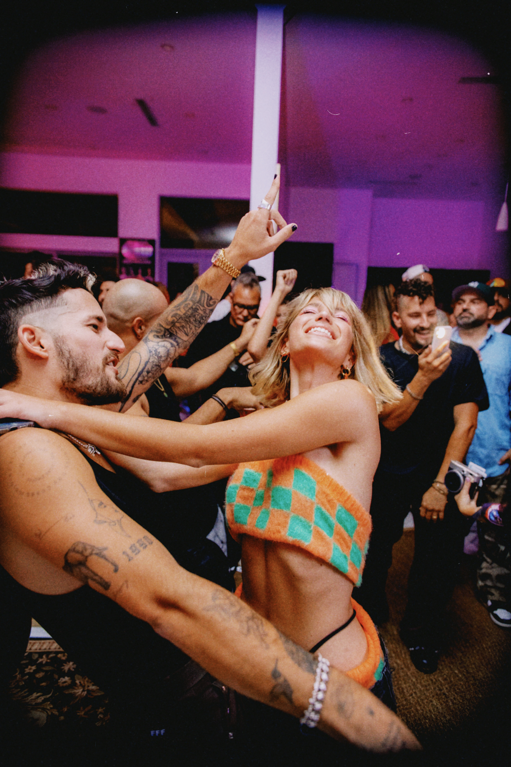 Thomas Raimondi dio el presente en el evento de Mau y Ricky en Miami
