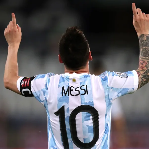 Messi, histórico: "Orgulloso por haber podido vestir la celeste y blanca tantas veces"
