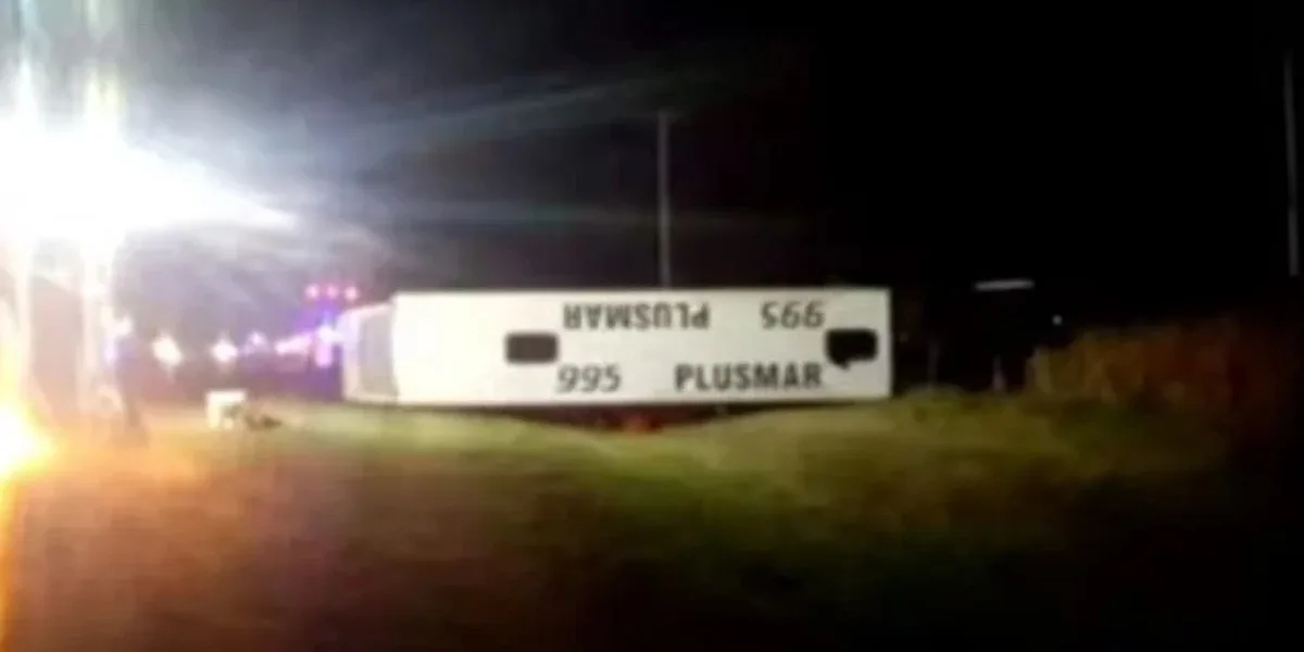 Volcó un micro en ruta 2: al menos dos muertos y más de 40 heridos ...