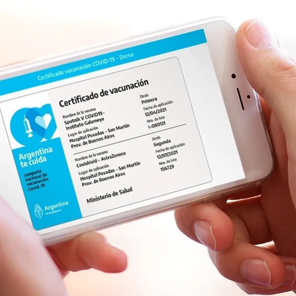 Cómo obtener el certificado digital de vacunación contra el COVID-19