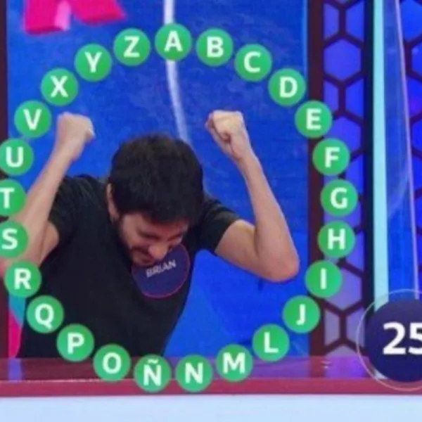 El furor en redes por Brian, el participante de "Pasapalabra" que ganó El Rosco