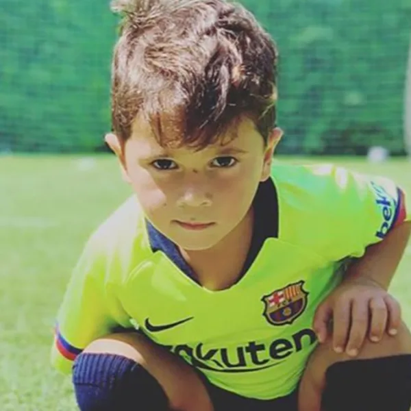 Lionel Messi mostró cómo juega al fútbol su hijo Mateo: "Loquito"