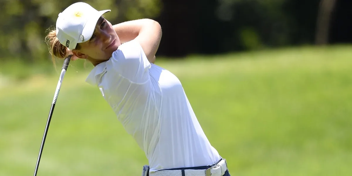 Magdalena Simmermacher completó su debut olímpico en golf en Tokio 2020