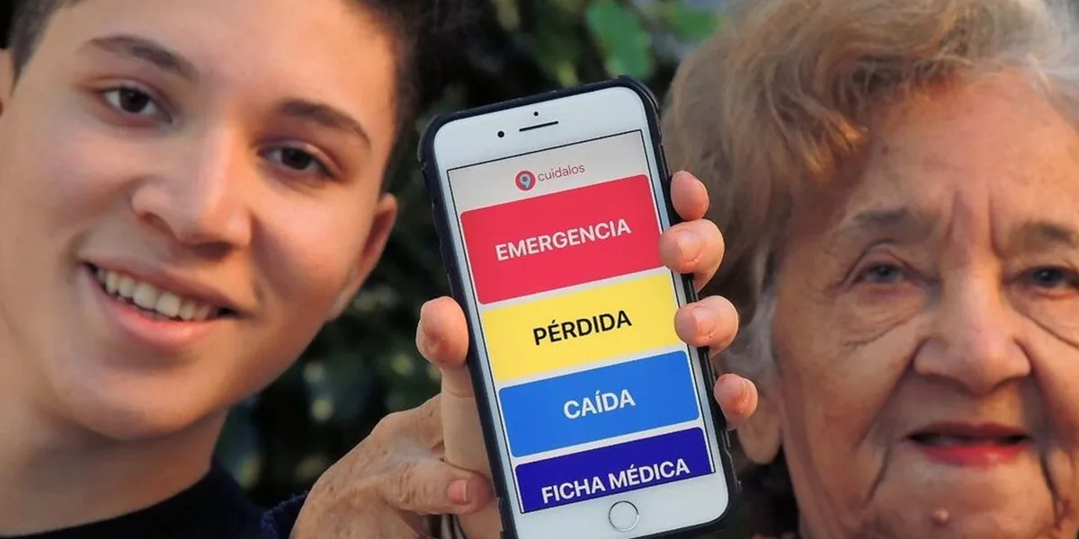 Creó una app con su abuela para ayudar a los adultos mayores en la ...
