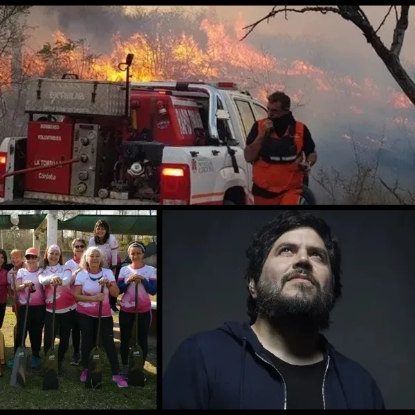 Son 9 las provincias argentinas con incendios, Maradona: nuevas declaraciones, Dragones Rosas: el equipo de mujeres contra el cáncer de mama, hablamos con Paula Castaño por "Llanto Maldito", Santiago Motorizado nos cuenta todo y más...