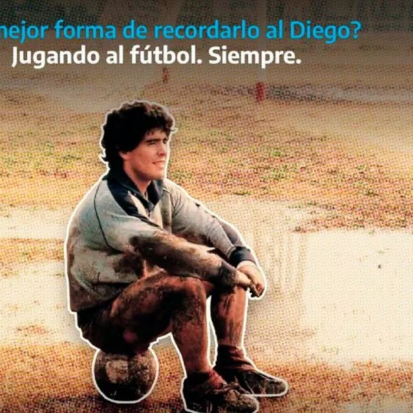 #1000PartidosPorEl10: convocan a homenajear a Maradona en todas las canchas