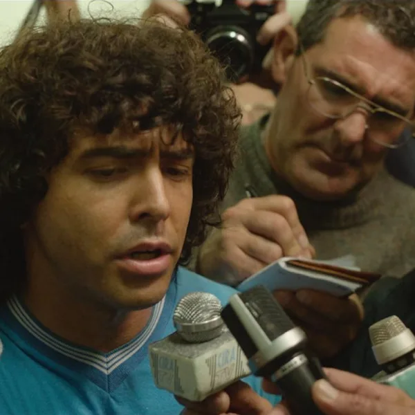 El comunicado de Lazio por una escena de Maradona: Sueño Bendito